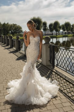 Plus size wedding dress S-690-Nili for Sale at NY City Bride