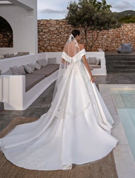 Missing image for Wedding veil F-088