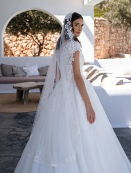 Missing image for Wedding veil F-098