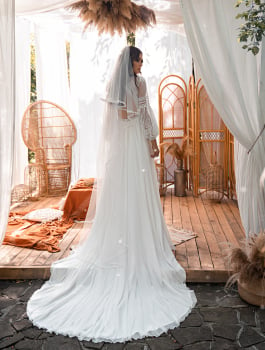Missing image for Wedding veil FN-061