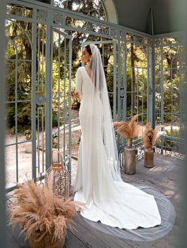 Missing image for Wedding veil FN-062