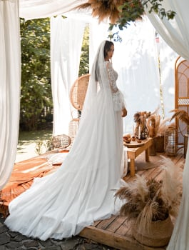 Missing image for Wedding veil FN-063