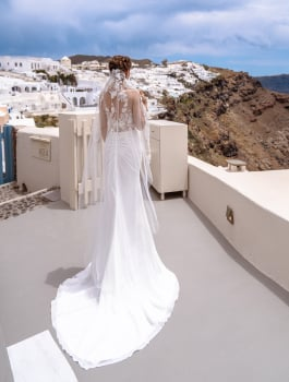 Missing image for Wedding veil F-066