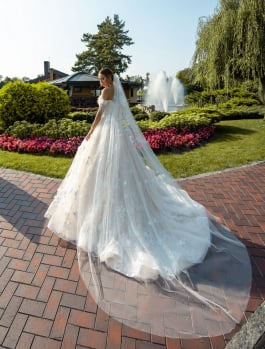 Missing image for Wedding veil F-067