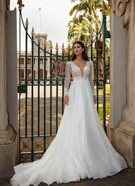 Missing image for Wedding dress S-677-Viola