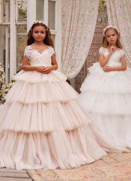 New York Flower Girl Dresses For Wedding