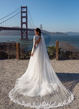 Missing image for Wedding veil F-110