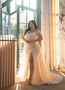 Missing image for Plus size wedding set S-694-Nadine