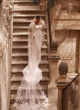 Missing image for Wedding veil VO-005