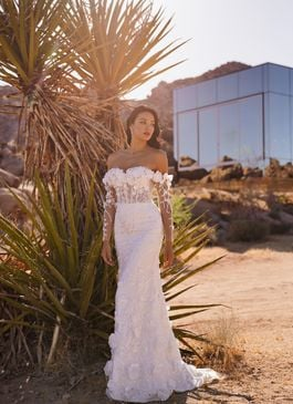 Missing image for Wedding dress S-720-Josefina