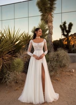Missing image for Wedding dress S-726-Jet
