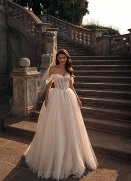 Missing image for Wedding dress F 2605