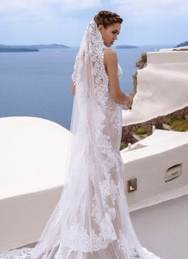 Missing image for Wedding veil F-060