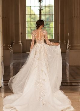 Missing image for Wedding overskirt CT-018