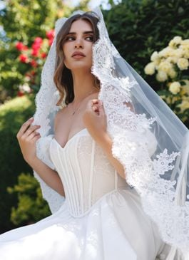 Missing image for Wedding veil 8109