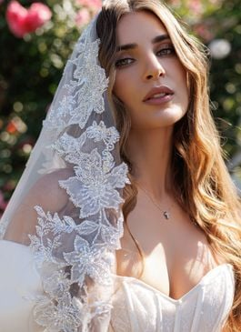 Missing image for Wedding veil 8093