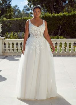Missing image for Wedding dress Tori 3434 size 22 in stock