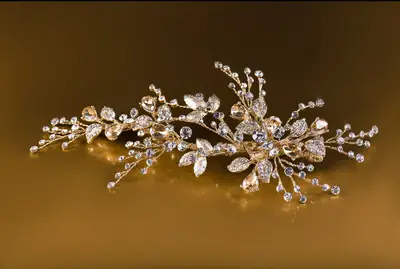 Missing image for Floral Bridal Clip T019