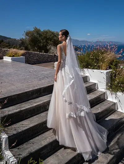Missing image for Wedding veil F-091