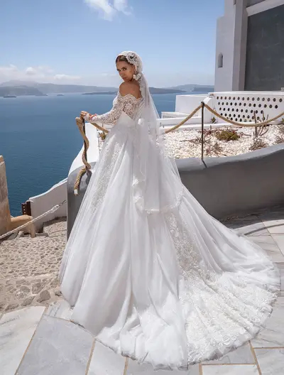 Missing image for Wedding veil F-058