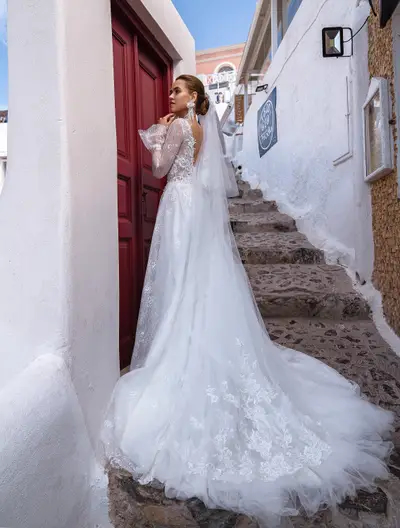 Missing image for Wedding veil F-061