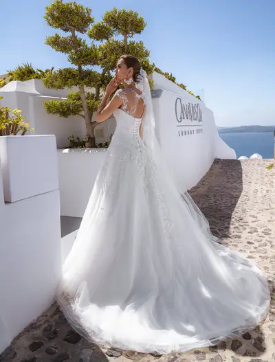 Missing image for Wedding veil F-062
