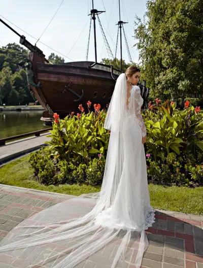 Missing image for Wedding veil F-071
