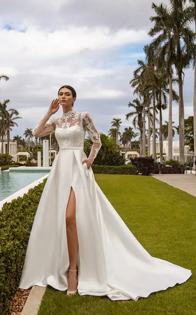 Missing image for Wedding dress S-670-Lina