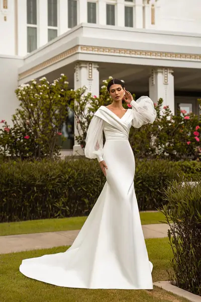 Missing image for Wedding dress S-672-Lexie