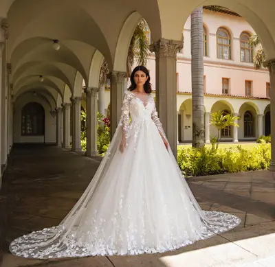 Missing image for Wedding dress S-673-Virginia