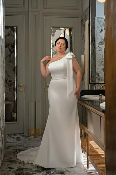 Missing image for Plus size wedding dress S-692-Nora