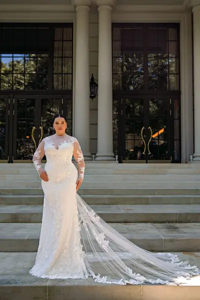 Missing image for Plus size wedding dress S-701-Narcissa