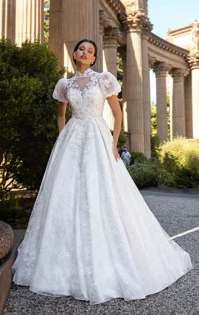 Missing image for Wedding dress S-643-Olanna