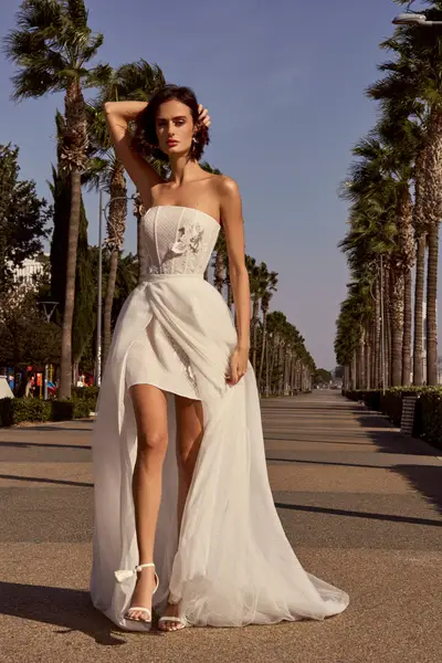 Missing image for Wedding set Cintia with overskirt