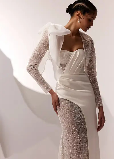 Missing image for Wedding bolero MR-010