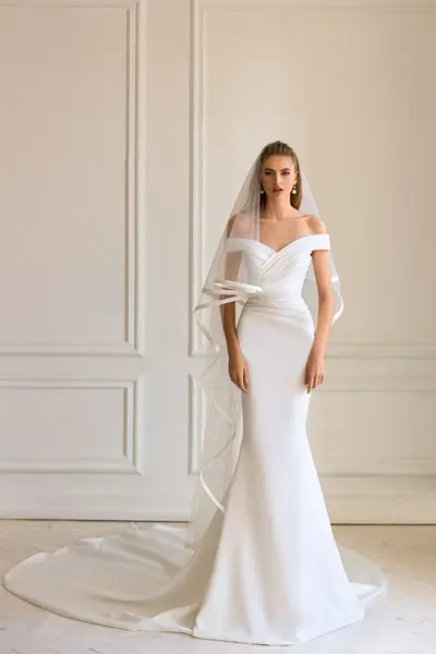 Missing image for Sample wedding dress BS-056 size 8 in stock