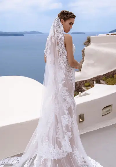 Missing image for Wedding veil F-060