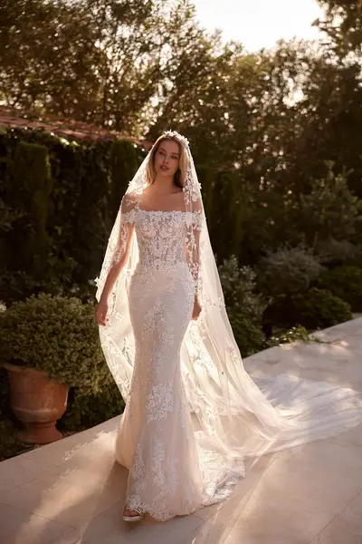 Missing image for Wedding veil ND-037