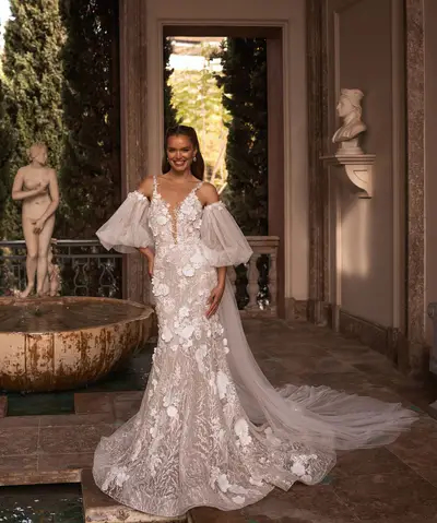 Missing image for Wedding cape VR-006