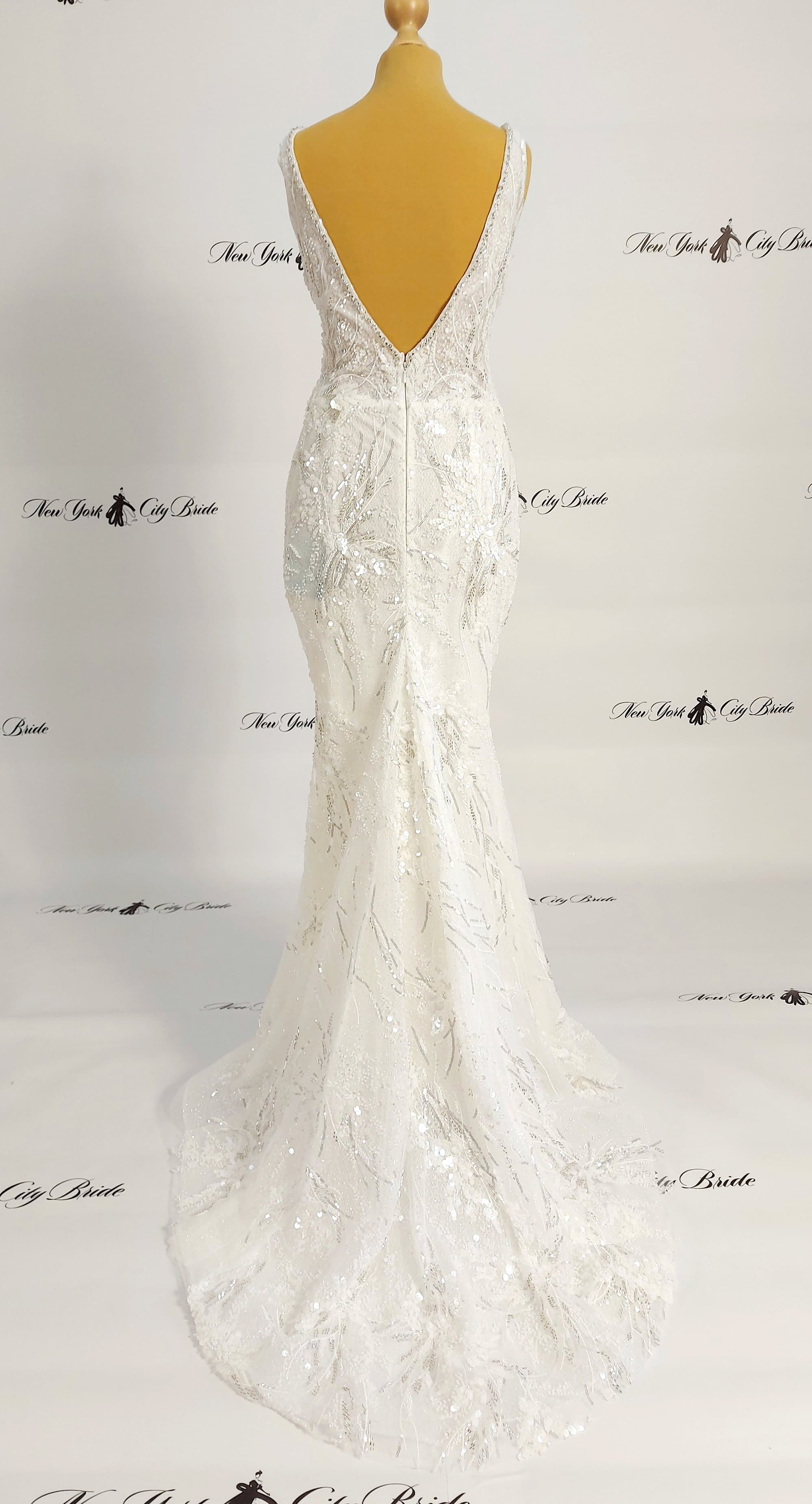 Wedding dress Edith with overskirt Product for Sale at NY City Bride