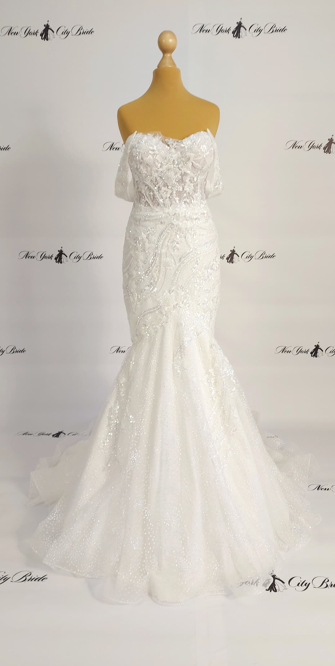 Wedding dress Sofi with overskirt Product for Sale at NY City Bride