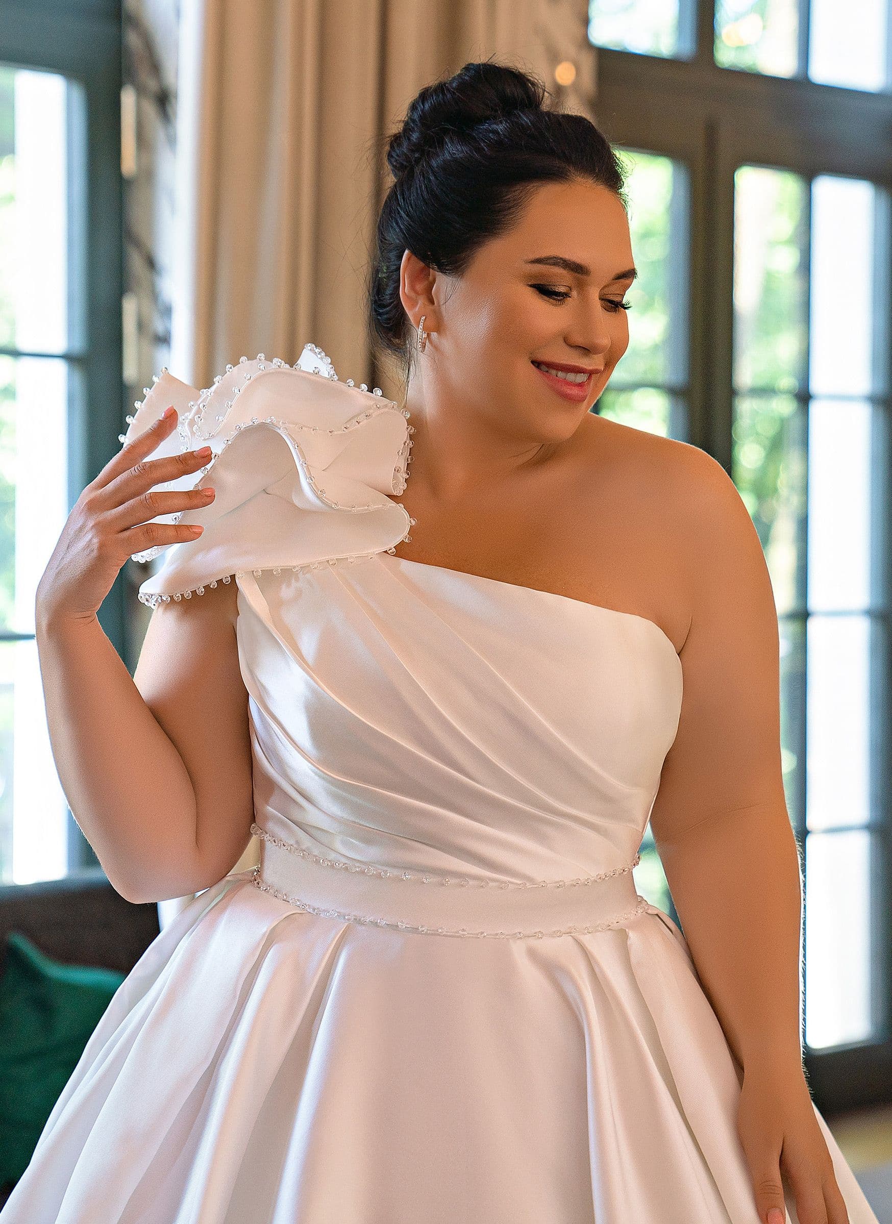 Plus size wedding dress S-698-Nina for Sale at NY City Bride