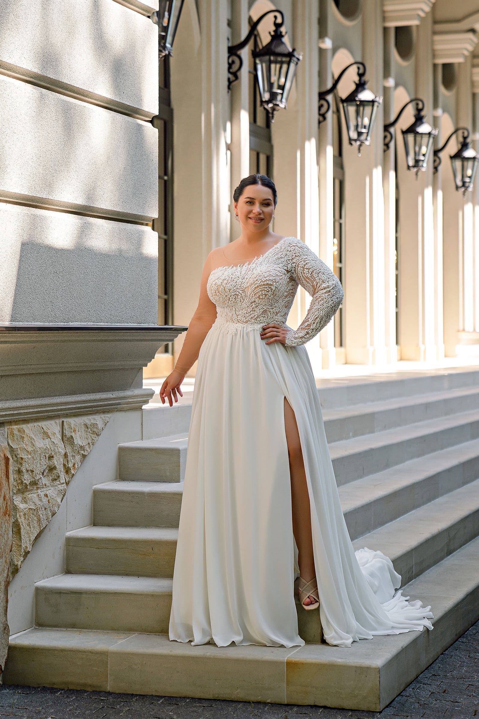 Plus size wedding dress S-702-Naja for Sale at NY City Bride