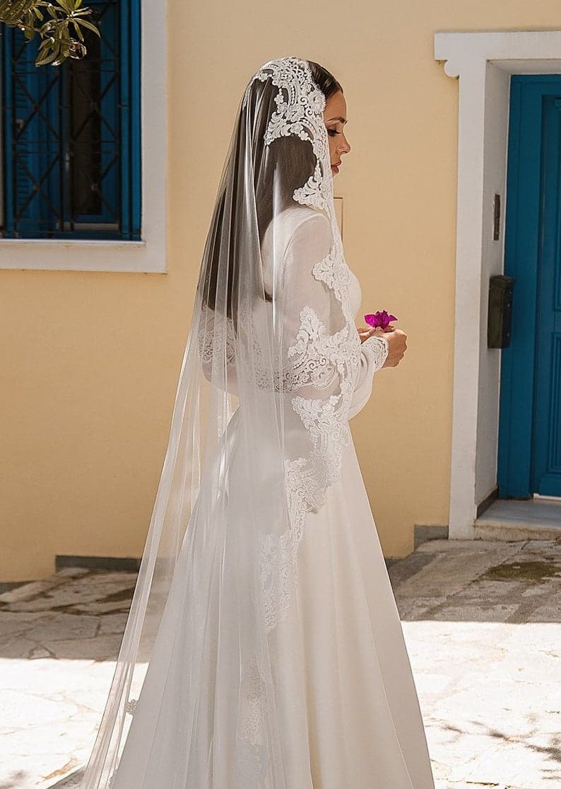 Wedding veil Magda Product for Sale at NY City Bride