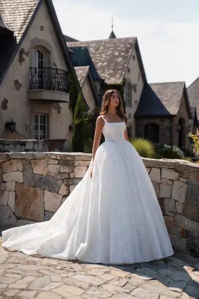 Missing image for Wedding dress S-760-Bloom