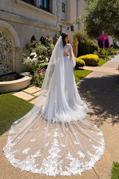 Missing image for Wedding veil S-635-Arabella