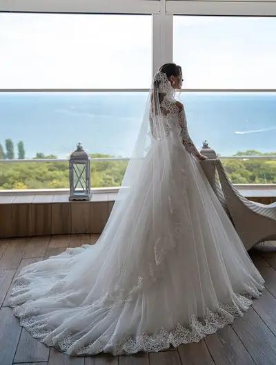 Missing image for Wedding veil FN-055