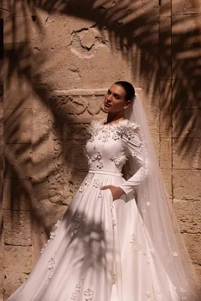 Missing image for Wedding veil VO-019