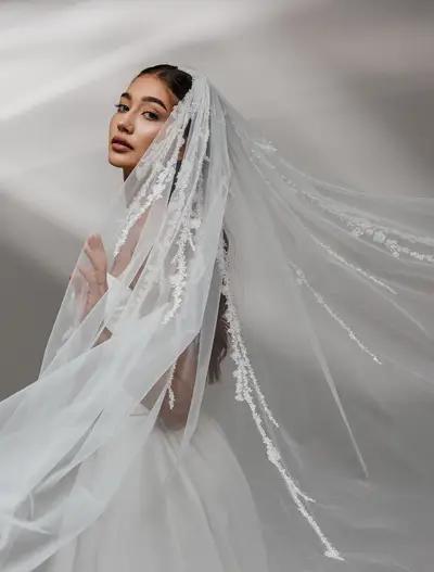 Missing image for Wedding veil 8045