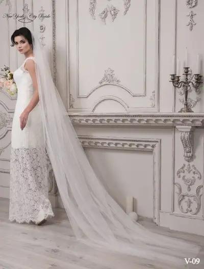 Missing image for Wedding veil Monica size 100 in stock